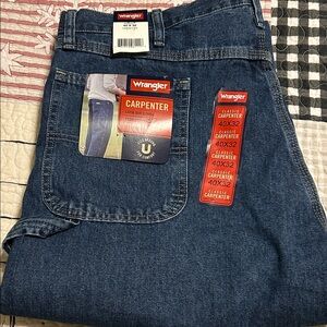 Wrangler Men's Relaxed Fit Blue Jeans